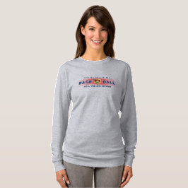 Honkbal held met Million Dollar Arm | met lange mo T-shirt