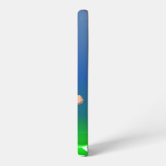 Honkbal held met Million Dollar Arm | Samsung Galaxy Hoesje (Linkerkant)