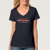Honkbal held met Million Dollar Arm | V-hals T-shirt (Voorkant)
