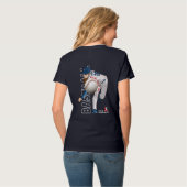 Honkbal held met Million Dollar Arm | V-hals T-shirt (Achterkant volledig)