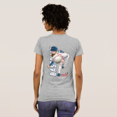 Honkbal held met Million Dollar Arm | Vrouwen T-shirt (Achterkant volledig)