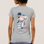 Honkbal held met Million Dollar Arm | Vrouwen T-shirt (Achterkant)