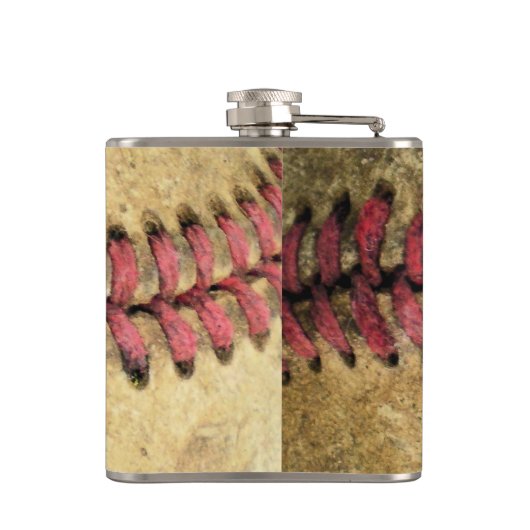  honkbal heupfles (Achterkant)