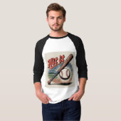 honkbal "Hit It" Retro Sports T-shirt (Voorkant volledig)
