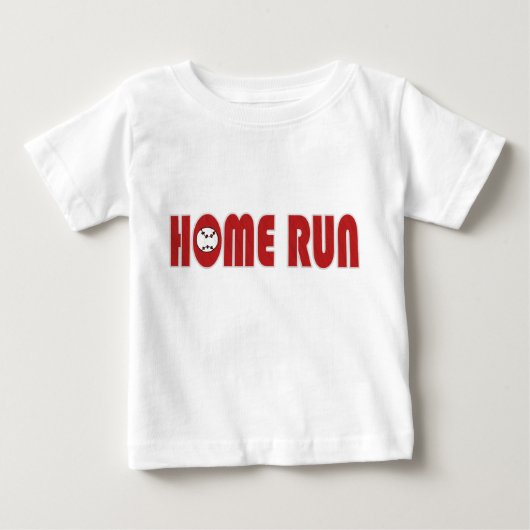 Honkbal Homerun T-shirt (peuter) (Voorkant)
