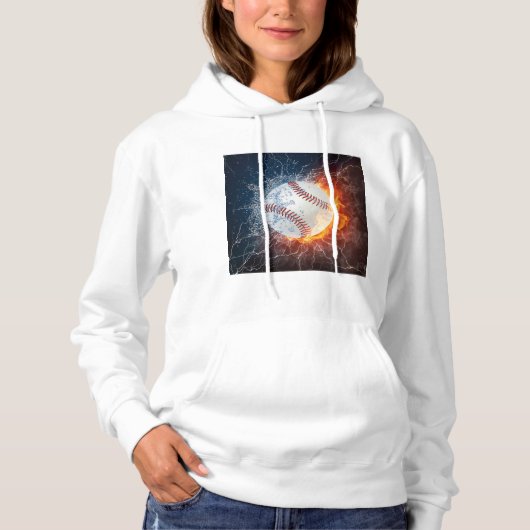honkbal hoodie (Voorkant)