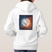 honkbal hoodie (Achterkant)