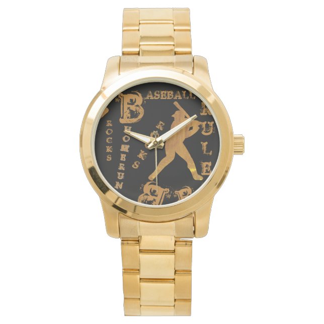 Honkbal Horloge (Voorkant)