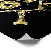 Honkbal Ijs Drip Camo Nummer 67 Speler 67ste Poster (Hoek)