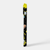 Honkbal IJscrème Drip Met Strooiselstof Thuisplaat iPhone 15 Case (Linkerkant)