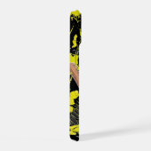 Honkbal IJscrème Drip Met Strooiselstof Thuisplaat iPhone 15 Case (Rechterkant)