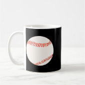 Honkbal Illustratie Koffiemok (Links)