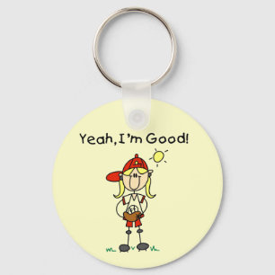 Honkbal I'm Good T-shirts en cadeaus Sleutelhanger