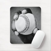 honkbal in hand muismat (Met muis)