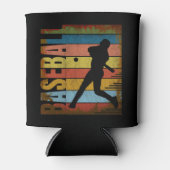 HONKBAL IN RETRO STIJL BLIKJESKOELER (Voorkant)