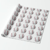 Honkbal Inpakpapier (Uitgerold)
