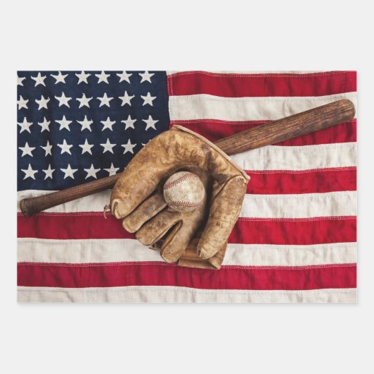  honkbal inpakpapier vel (Voorkant 2)