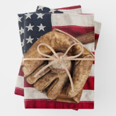  honkbal inpakpapier vel (In situ)