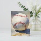 honkbal Inspirerend Briefkaart (Staand voorkant)