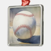 honkbal Inspirerend Metalen Ornament (Links)