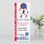 HONKBAL INTREKBARE BANNER KAART (Staand voorkant)