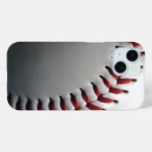 Honkbal iPhone 15 Hoesje (Achterkant (horizontaal))