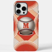 honkbal iPhone Case (Achterkant)