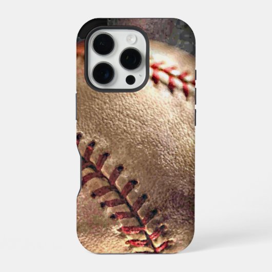 Honkbal iPhone Hoesje (Achterkant)