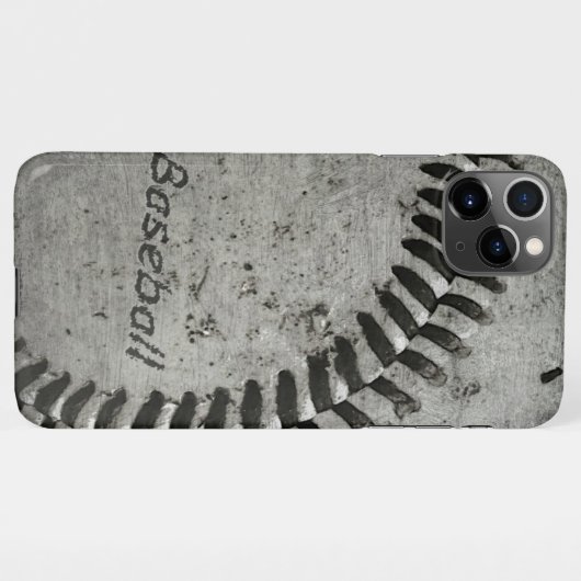 Honkbal iPhone Hoesje (Achterkant horizontaal)