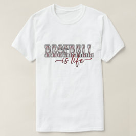 Honkbal is een korte mouw t-shirt