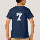 Honkbal is geen spel, het is een emotie sport t-shirt (Achterkant)