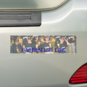 honkbal is leven bumpersticker (Op auto)