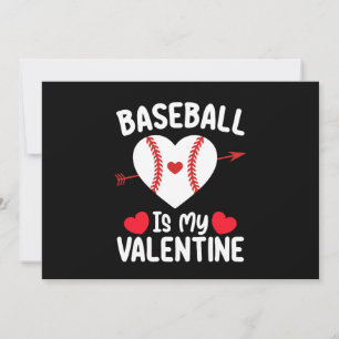 Honkbal is mijn Valentijnsdag sport Kaart