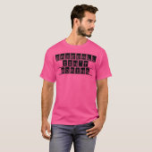 Honkbal is niet saai t-shirt (Voorkant volledig)