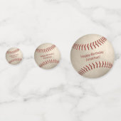 honkbal jongens verjaarfeest confetti (Voorkanten)