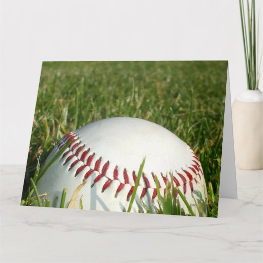 Honkbal Kaart (Voorkant)