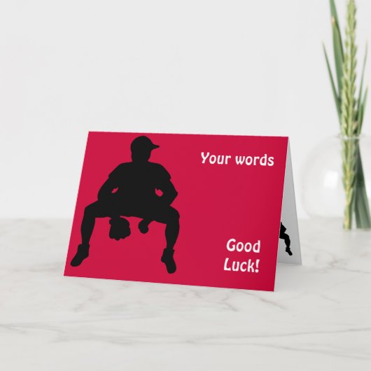 Honkbal Kaart (Voorkant)