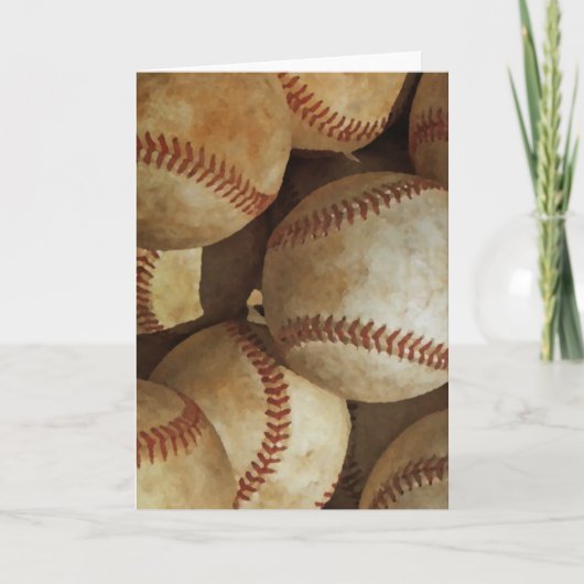 Honkbal Kaart (Voorkant)