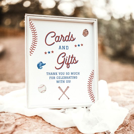 Honkbal Kaarten en Geschenken Teken, Rookie van he Poster