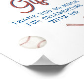 Honkbal Kaarten en Geschenken Teken, Rookie van he Poster (Hoek)