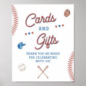 Honkbal Kaarten en Geschenken Teken, Rookie van he Poster (Voorkant)