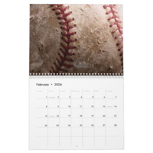 Honkbal Kalender (Feb 2026)