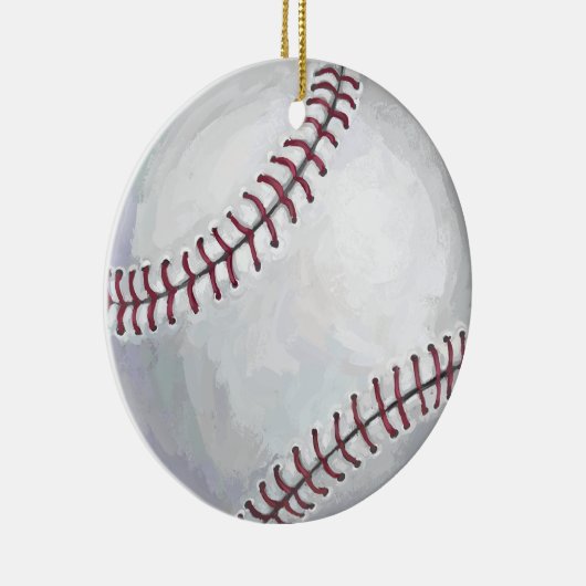Honkbal Keramisch Ornament (Rechts)