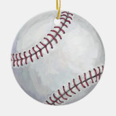 Honkbal Keramisch Ornament (Voorkant)