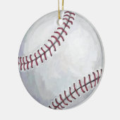 Honkbal Keramisch Ornament (Links)