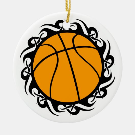 honkbal keramisch ornament (Voorkant)