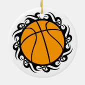 honkbal keramisch ornament (Achterkant)