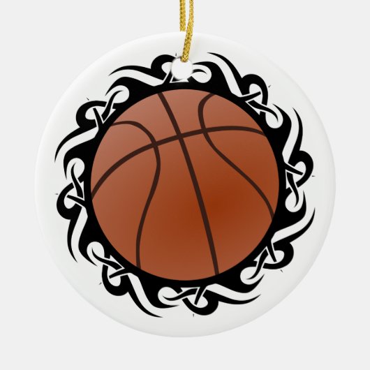 honkbal keramisch ornament (Voorkant)