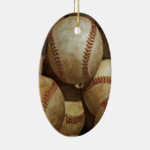 Honkbal Keramisch Ornament (Rechts)