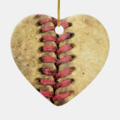  honkbal keramisch ornament (Achterkant)